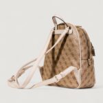 Zaino Guess MANHATTAN II LARGE BACKPACK Beige - Foto 5