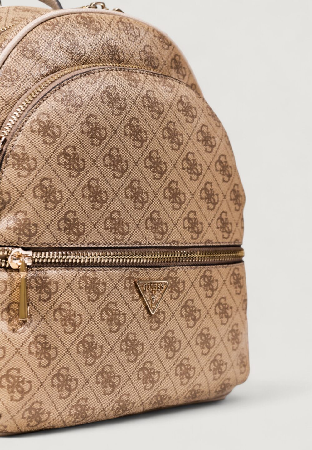 Zaino Guess MANHATTAN II LARGE BACKPACK Beige - Foto 3