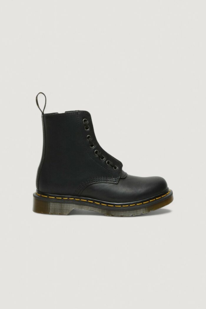 Anfibi Dr. Martens 1460 Pascal Frnt Zip Nappa Nero – 23863001