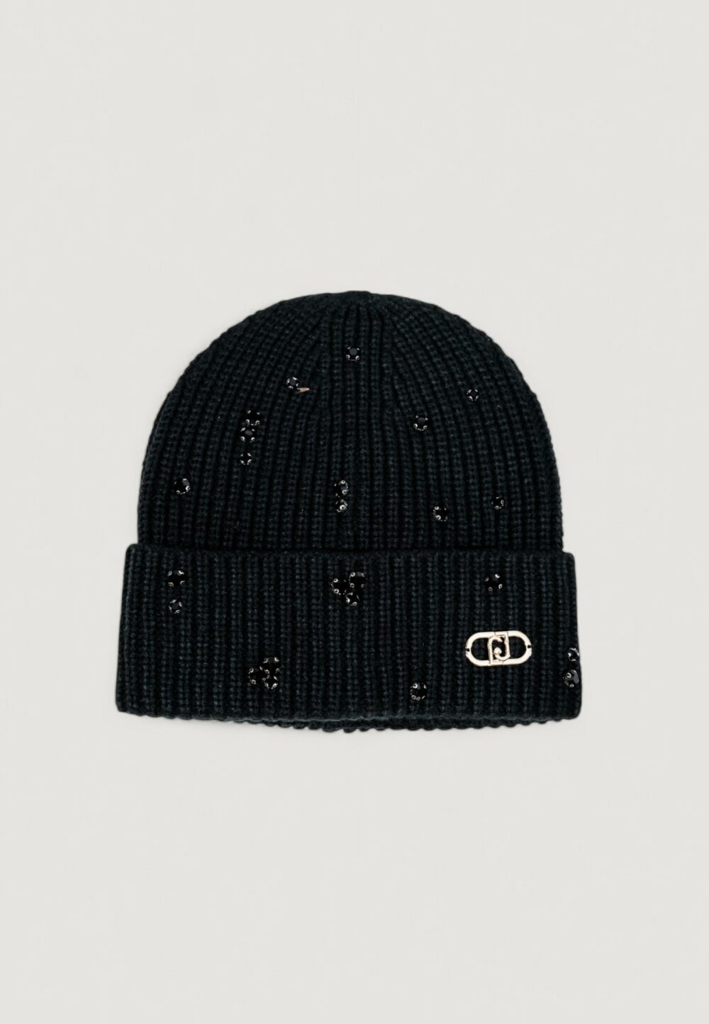 Berretto Liu-Jo BEANIE CON APPLICAZIONI Nero - Foto 1