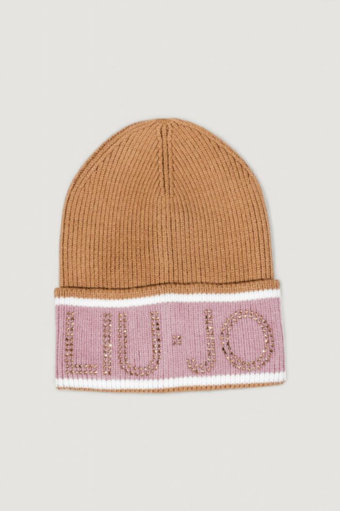 Berretto Liu-jo BEANIE C/BLOCK LOGO Terra – Fango