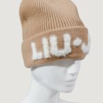 Berretto Liu-Jo BEANIE CON TAG Terra - Fango - Foto 3
