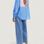 Bluse manica lunga Desigual CAM_MICKYSTRIPES Azzurro - Foto 2
