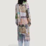 Bluse manica lunga Desigual CAM_PHOTOPOSTA Beige - Foto 3