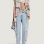 Bluse manica lunga Desigual CAM_PHOTOPOSTA Beige - Foto 5