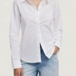 Camicia manica lunga Desigual CAM_BROIDFLO Bianco - Foto 1