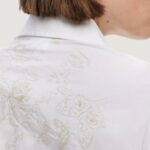 Camicia manica lunga Desigual CAM_BROIDFLO Bianco - Foto 4