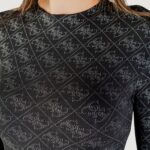 Body Guess LS TEODORA LOGO BODY Nero - Foto 5