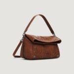 Borsa Desigual BAG_EMBRO PATCH LOVERTY C Marrone - Foto 4