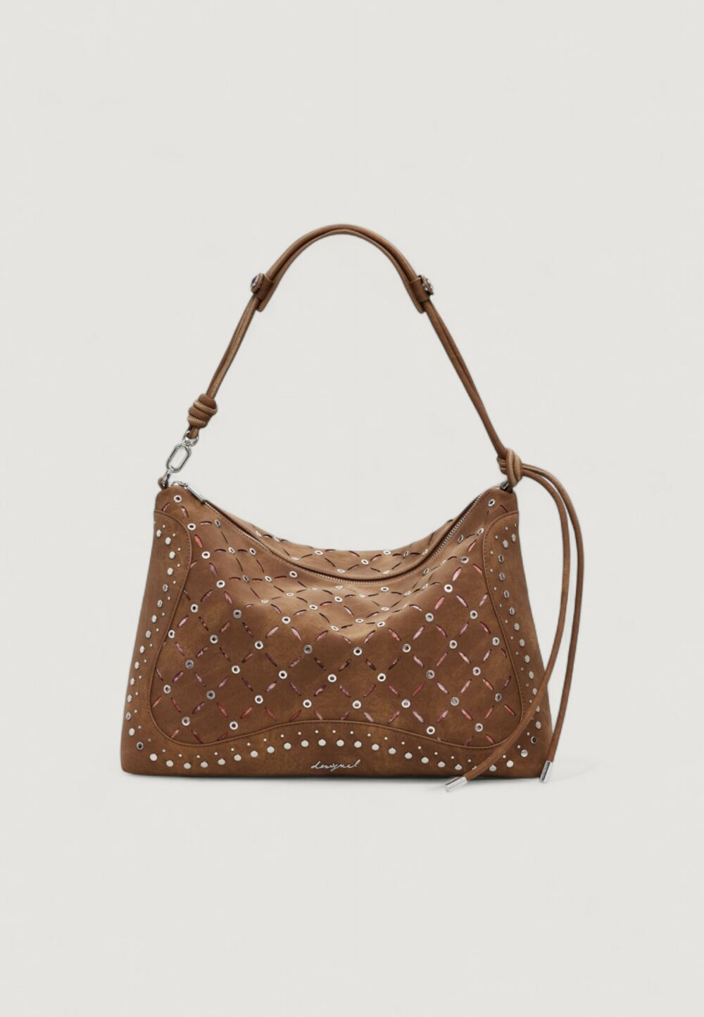 Borsa Desigual BAG_YANKEE LEIRIA MINI CA Marrone - Foto 1