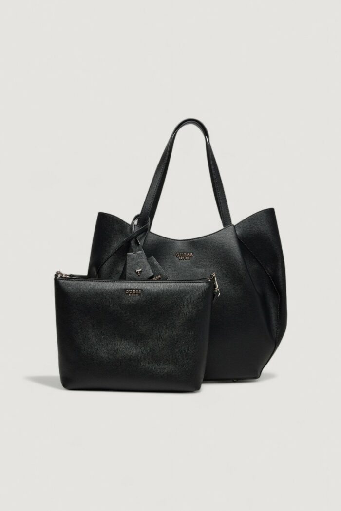 Borsa Guess AMORETTE 2 IN 1 TOTE Nero