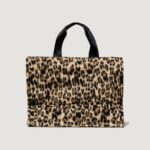 Borsa Liu-Jo L TOTE Nero - Beige - Foto 4