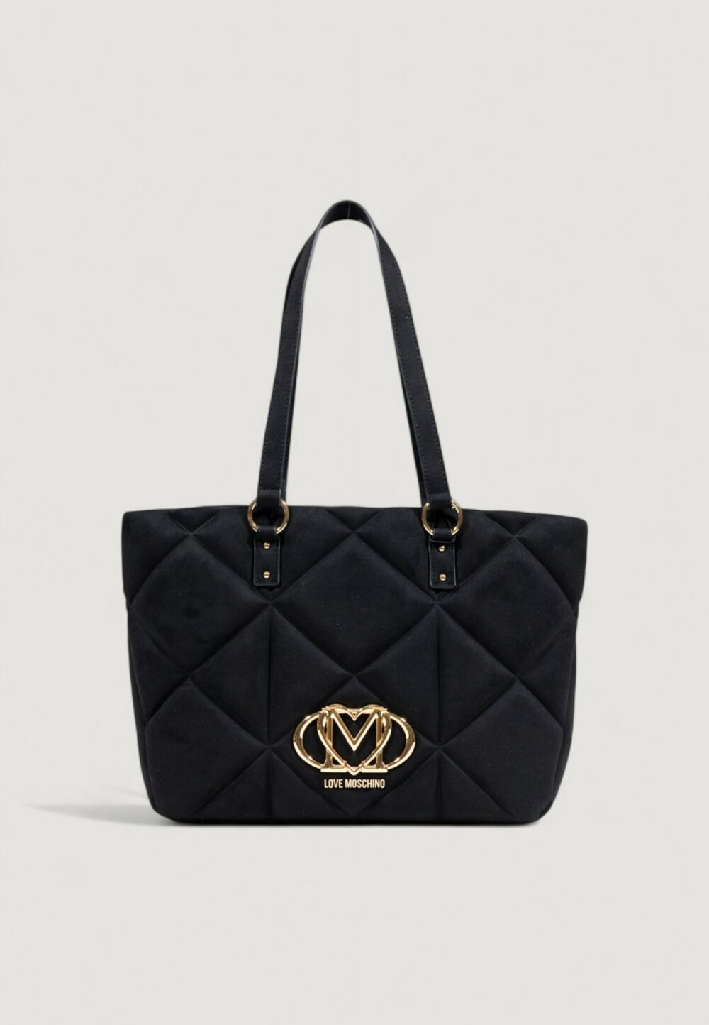 Borsa Love Moschino BORSA VELOUR PL Nero - Foto 1
