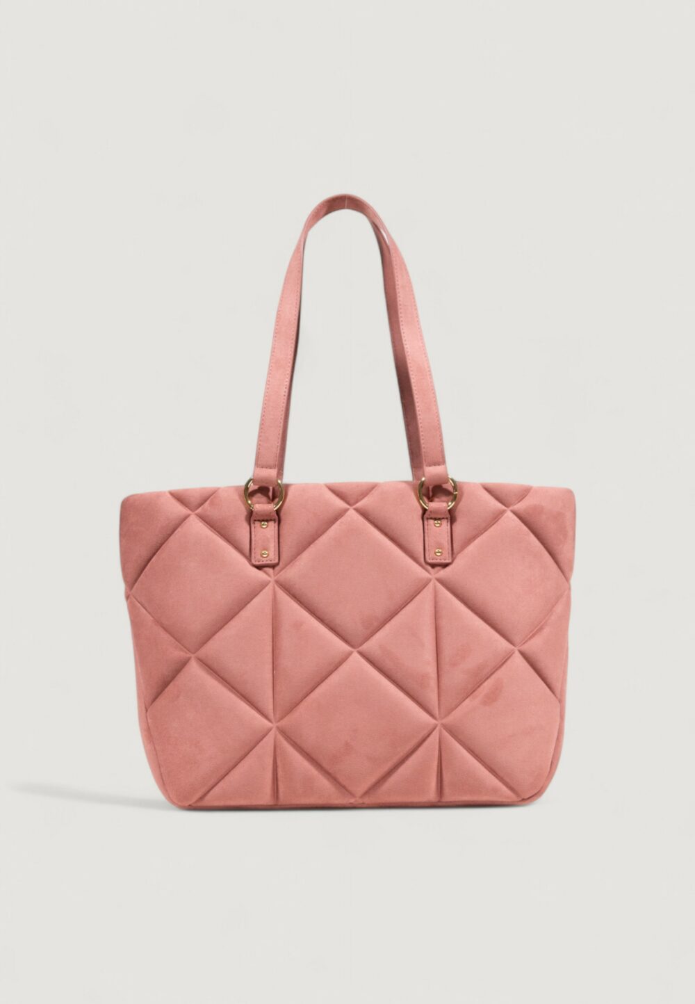 Borsa Love Moschino BORSA VELOUR PL Rosa Antico - Foto 3