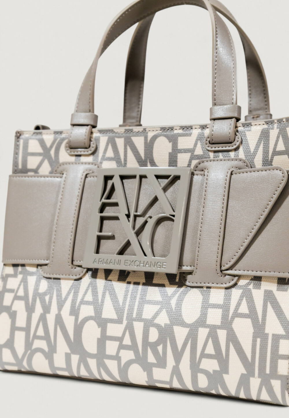 Borsa Armani Exchange  Taupe - Foto 3