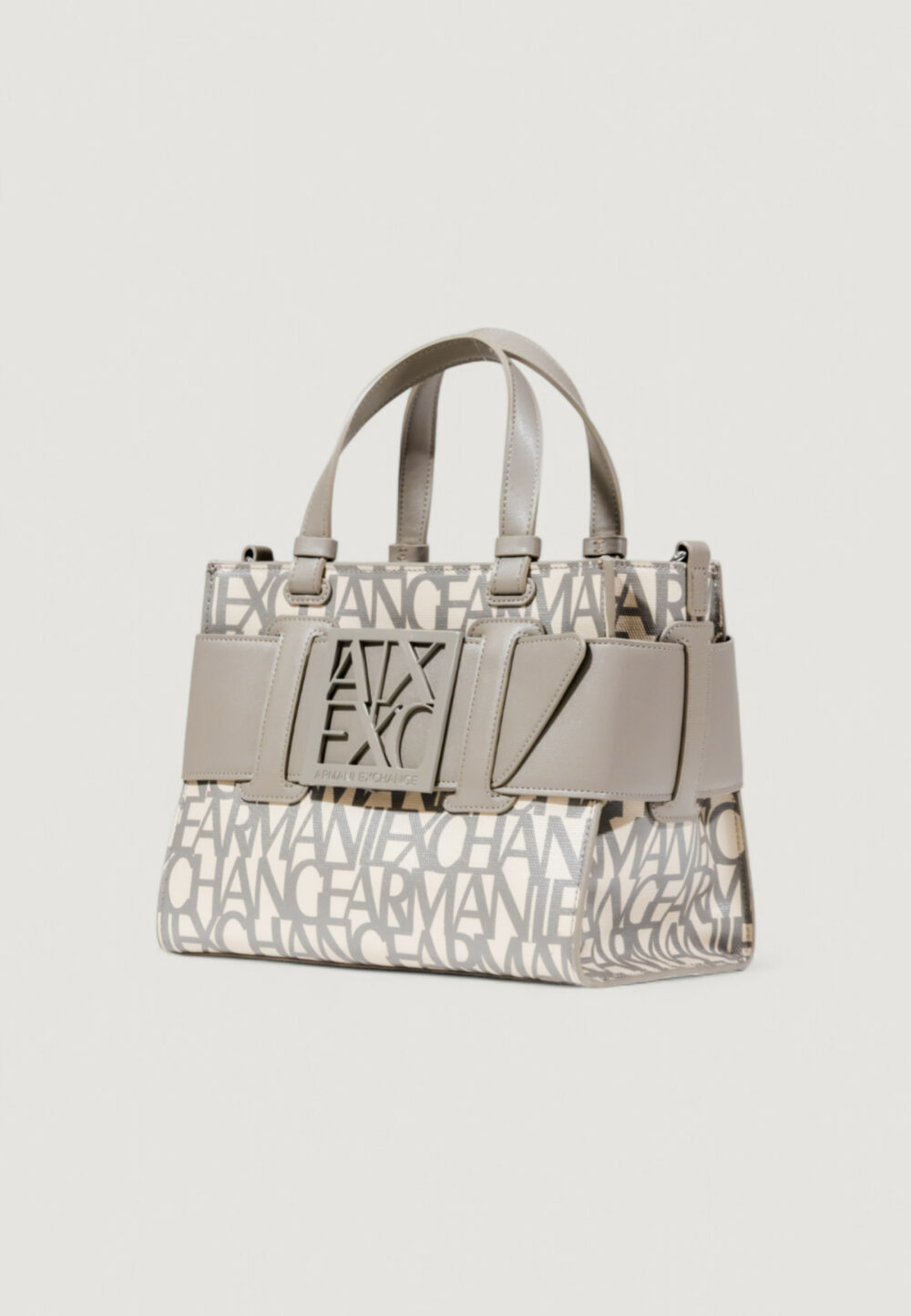 Borsa Armani Exchange  Taupe - Foto 4