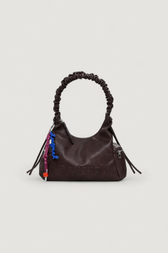 Borsa Desigual BAG_HALF LOGO MONTVIL Marrone – 25WAXPAY
