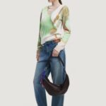Borsa Desigual BAG_HALF LOGO ZANTE C Marrone - Foto 4