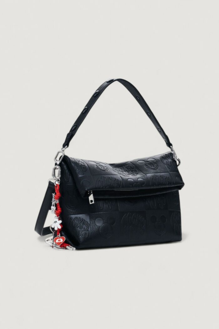 Borsa Desigual BAG_ALL MICKEY LOVERTY 4 Nero – 25WAXP21
