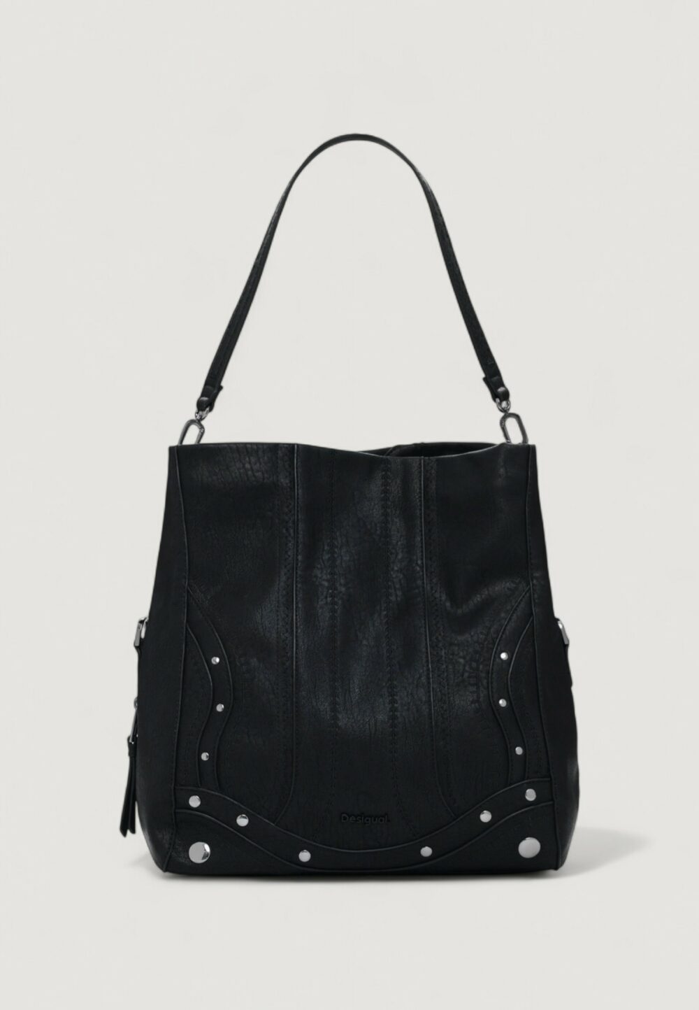 Borsa Desigual BAG_EMBRO PATCH LOVERTY B Nero - Foto 1