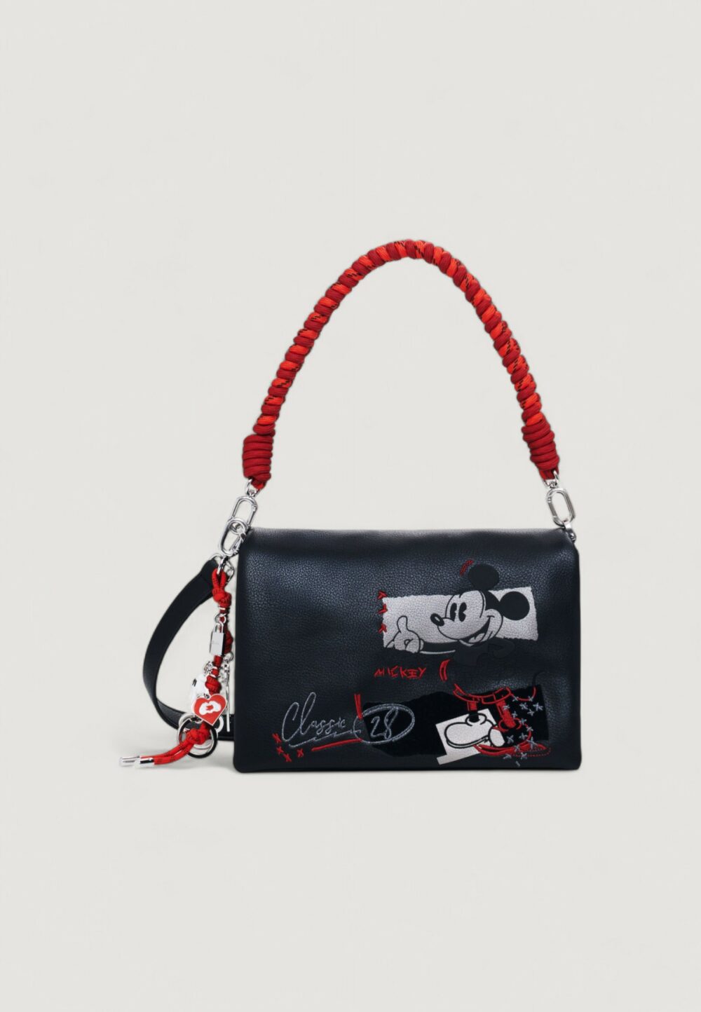 Borsa Desigual BAG_MICKEY ROCK DORTMUND Nero - Foto 1