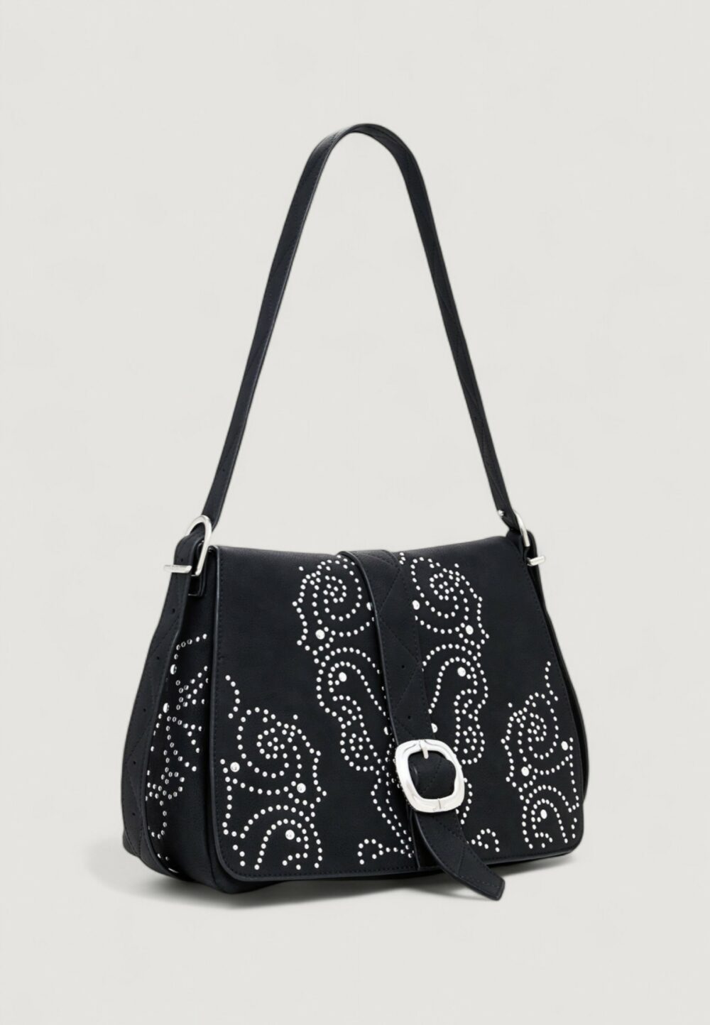 Borsa Desigual BAG_POKER FACE POSADAS MI Nero - Foto 2