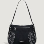 Borsa Desigual BAG_POKER FACE POSADAS MI Nero - Foto 3