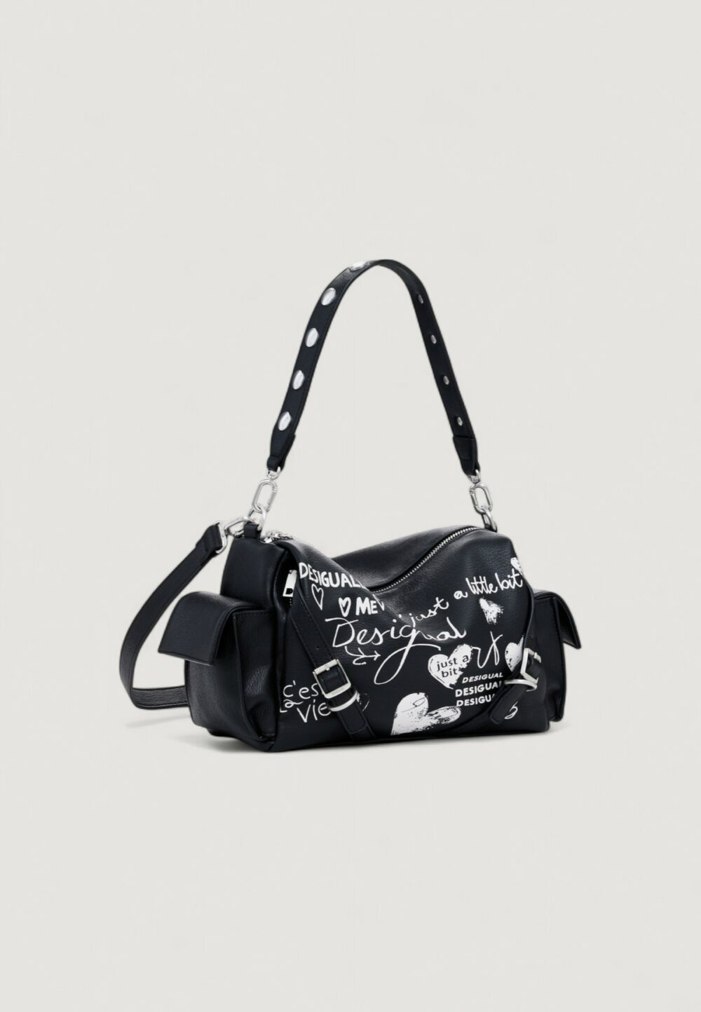 Borsa Desigual BAG_SESHAT HABANA Nero - Foto 2