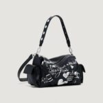 Borsa Desigual BAG_SESHAT HABANA Nero - Foto 2