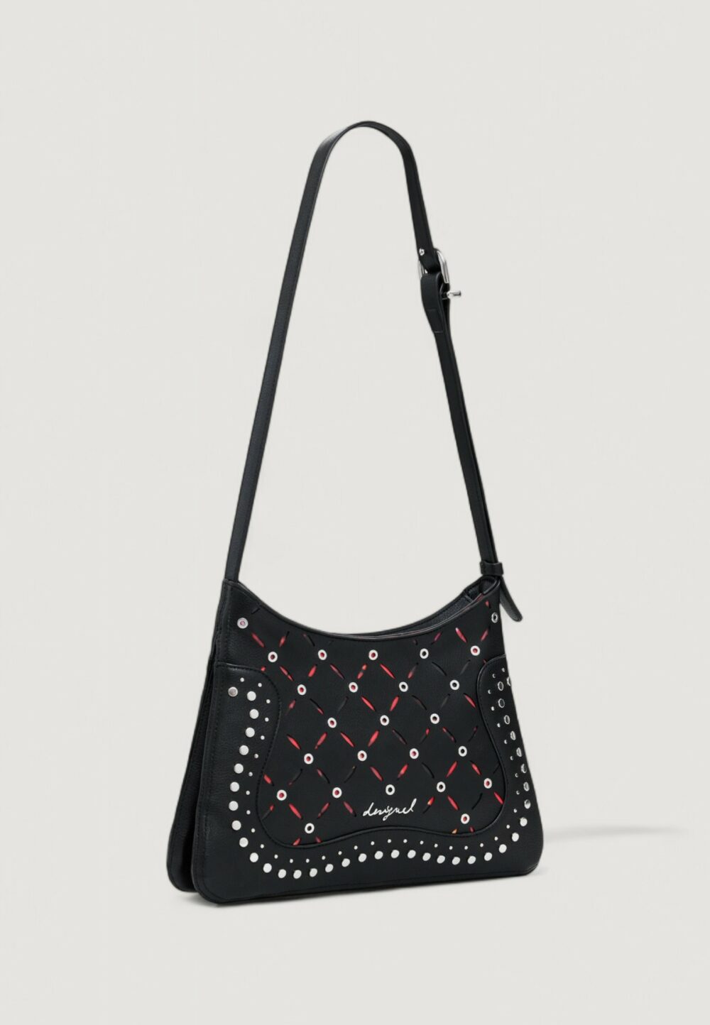 Borsa Desigual BAG_YANKEE MANAOS BLACK Nero - Foto 2