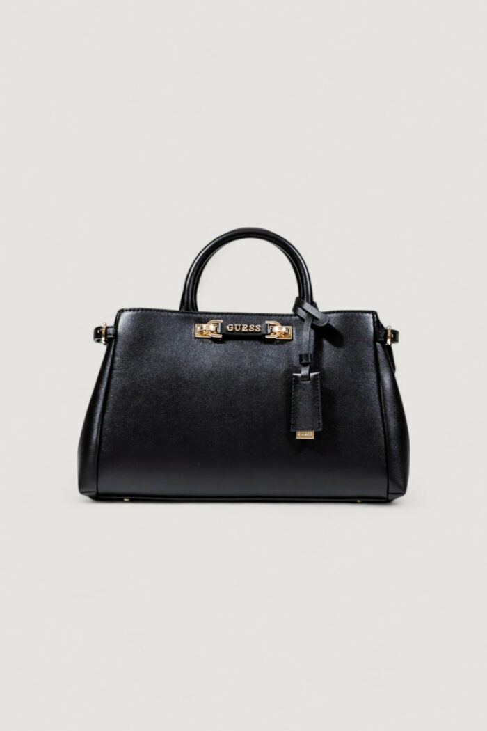 Borsa Guess LEFIA LUXURY SATCHEL Nero