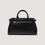 Borsa Guess LEFIA LUXURY SATCHEL Nero - Foto 5