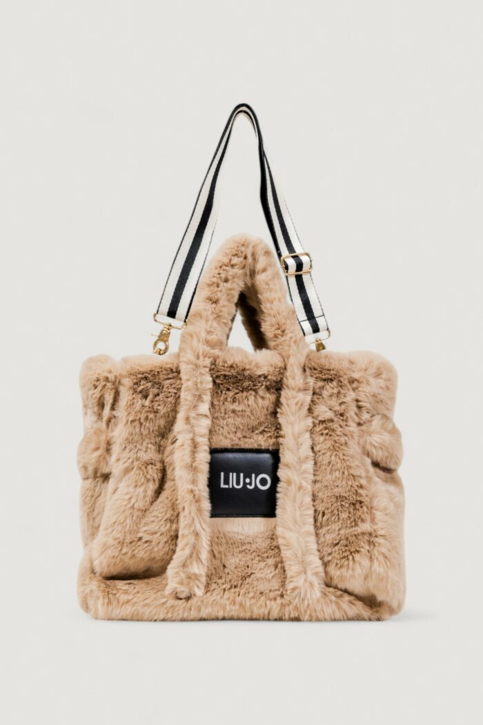 Borsa Liu-jo M TOTE Beige chiaro – TF5270 E0374