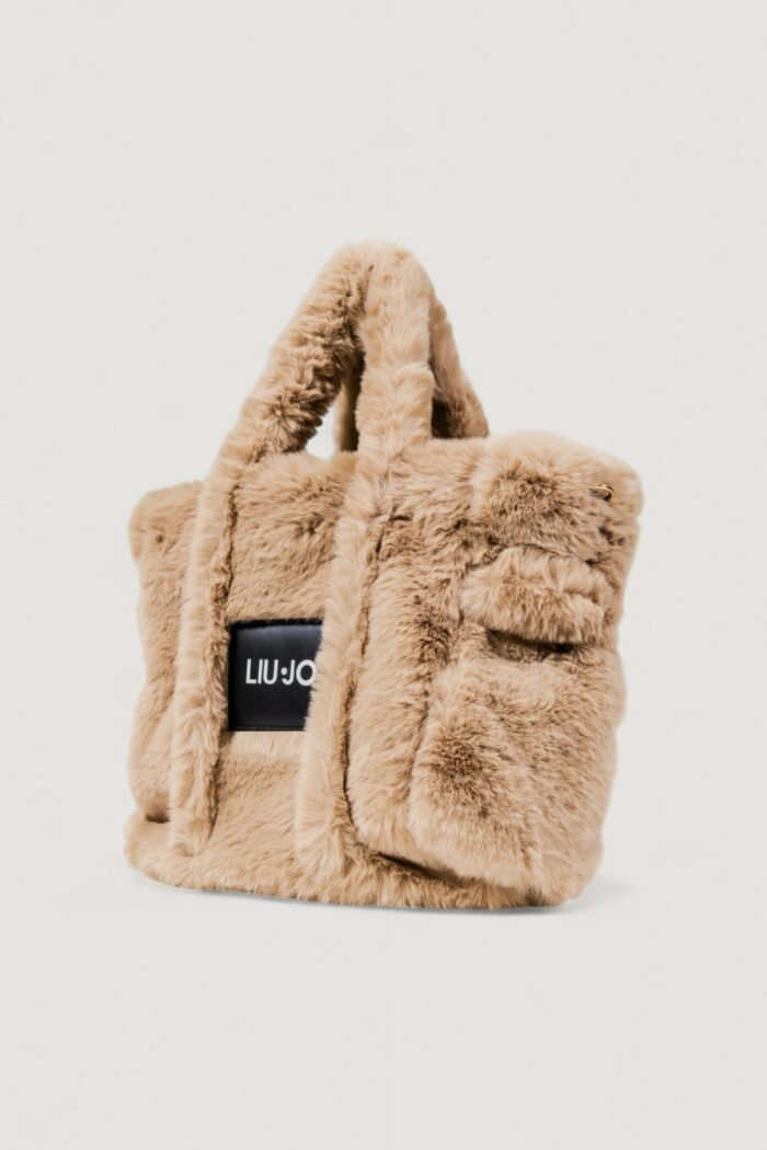 Borsa Liu-jo M TOTE Beige chiaro – TF5270 E0374