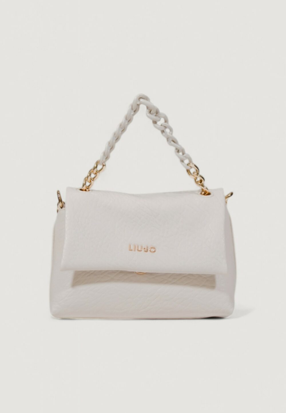 Borsa Liu-Jo M CROSSBODY EAST/WEST Bianco - Foto 4