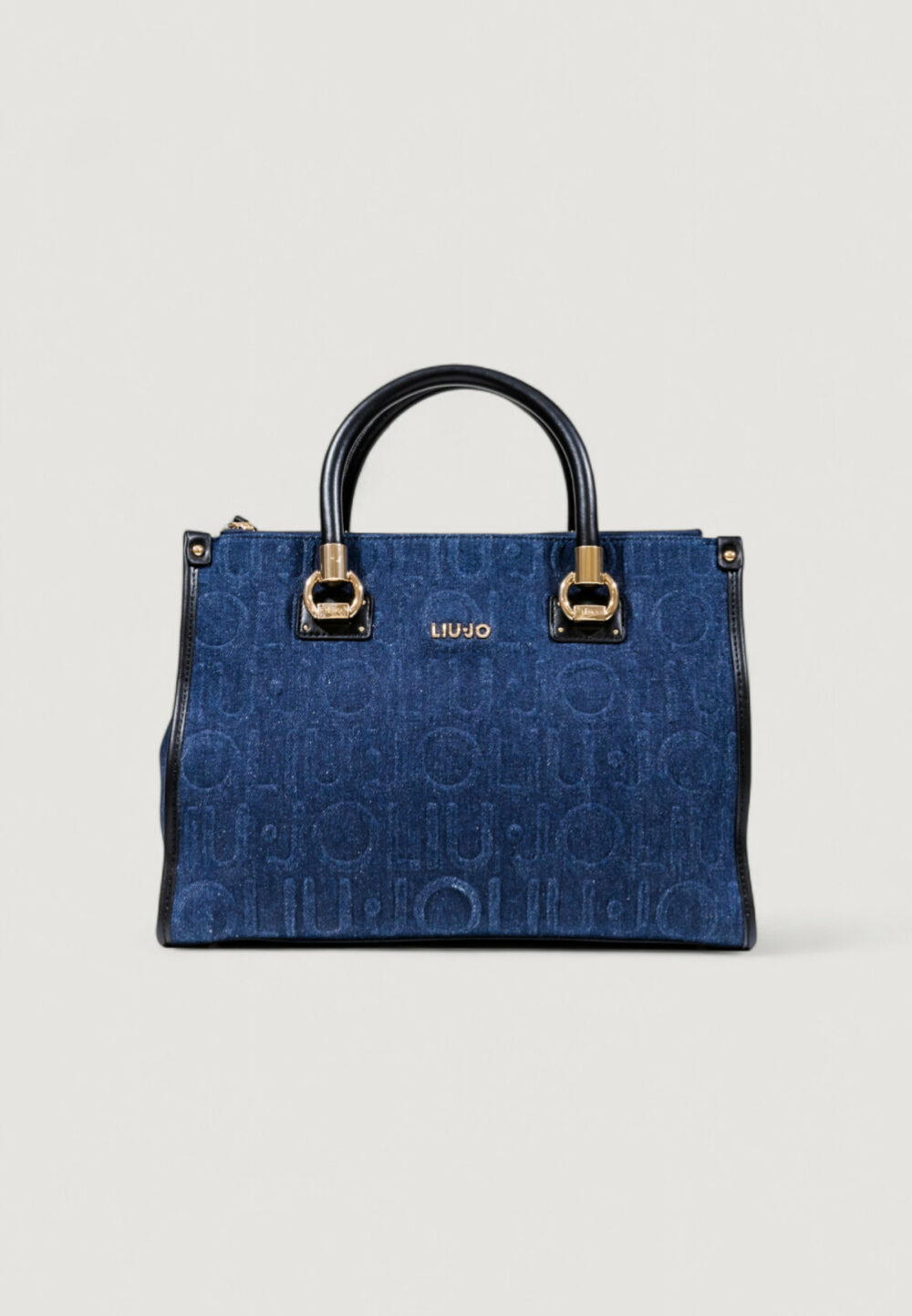 Borsa Liu-Jo M SATCHEL Blue Denim Scuro - Foto 1
