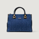 Borsa Liu-Jo M SATCHEL Blue Denim Scuro - Foto 1
