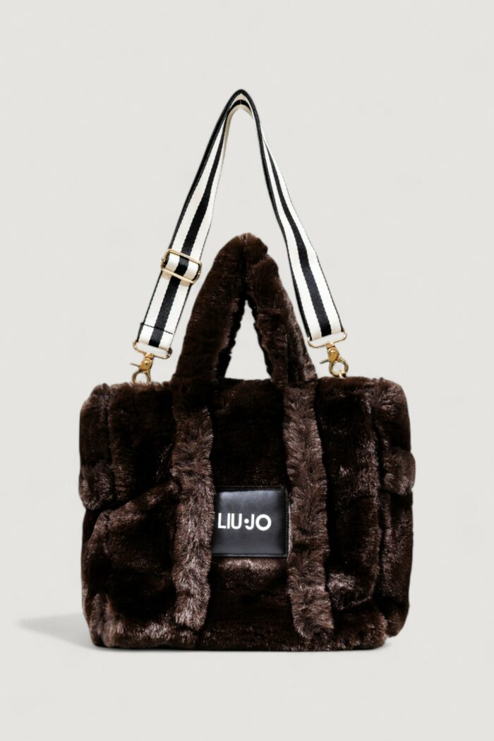 Borsa Liu-jo M TOTE Cioccolato – TF5270 E0374
