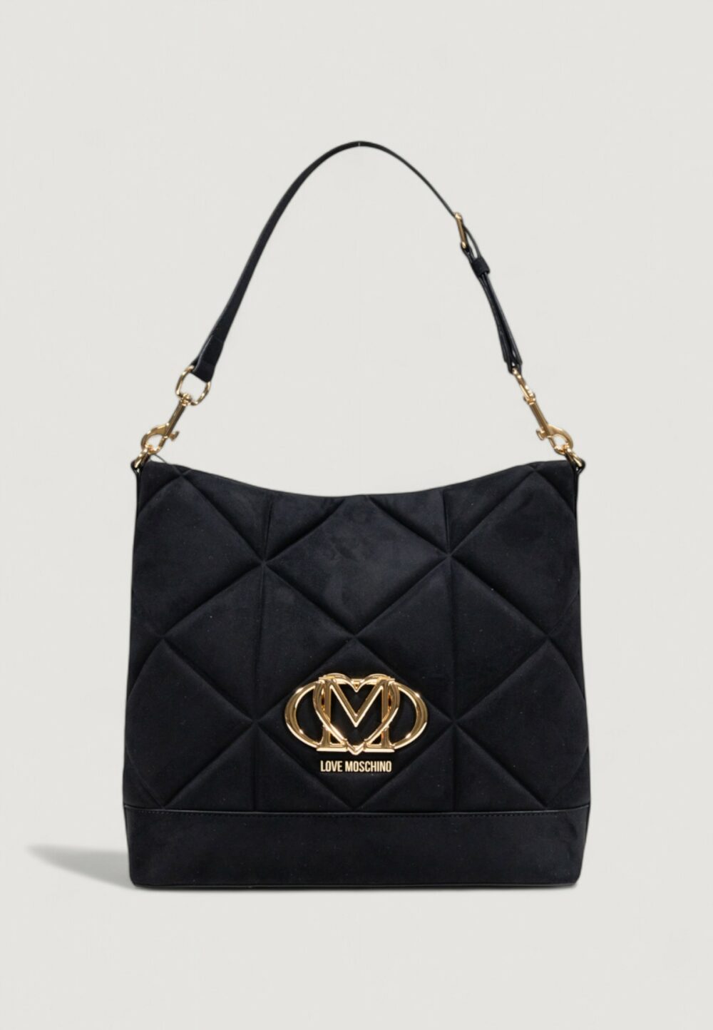 Borsa Love Moschino BORSA VELOUR PL Nero - Foto 1