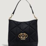 Borsa Love Moschino BORSA VELOUR PL Nero - Foto 1