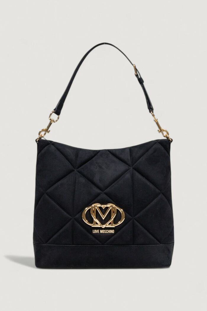 Borsa Love Moschino BORSA VELOUR PL Nero