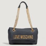 Borsa Love Moschino HAMMERED LOGO Nero - Foto 1