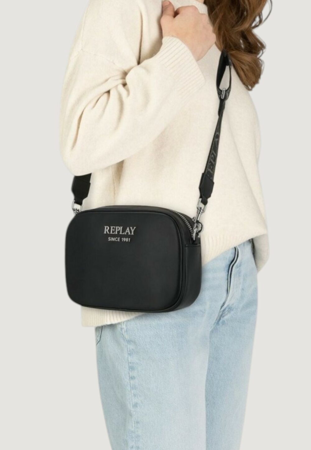 Borsa Replay  Nero - Foto 4