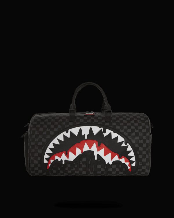 Borsa Sprayground DRIPPING SHARKS IN PARIS DUFFLE Grigio - Foto 1
