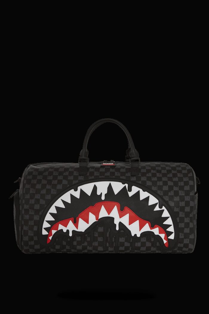 Borsa Sprayground DRIPPING SHARKS IN PARIS DUFFLE Grigio