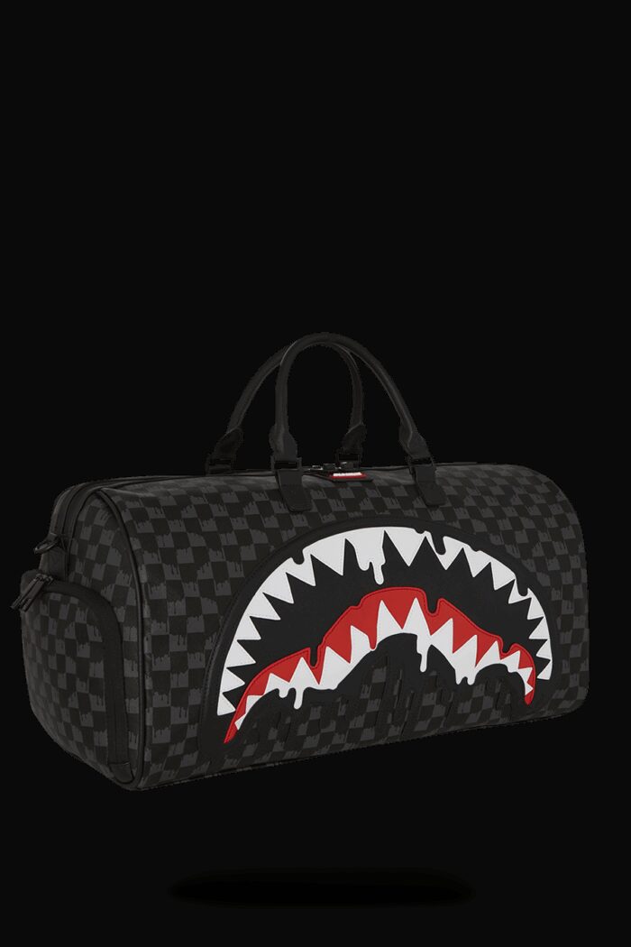 Borsa Sprayground DRIPPING SHARKS IN PARIS DUFFLE Grigio
