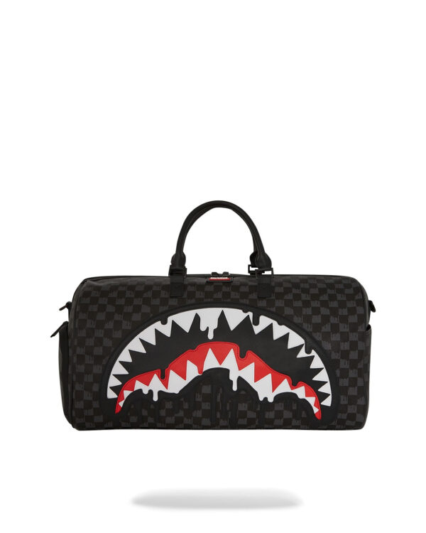 Borsa Sprayground DRIPPING SHARKS IN PARIS DUFFLE Grigio - Foto 1