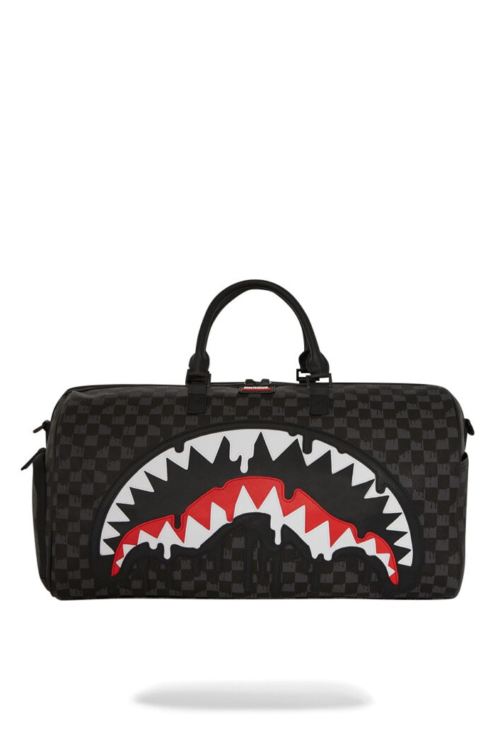 Borsa Sprayground DRIPPING SHARKS IN PARIS DUFFLE Grigio