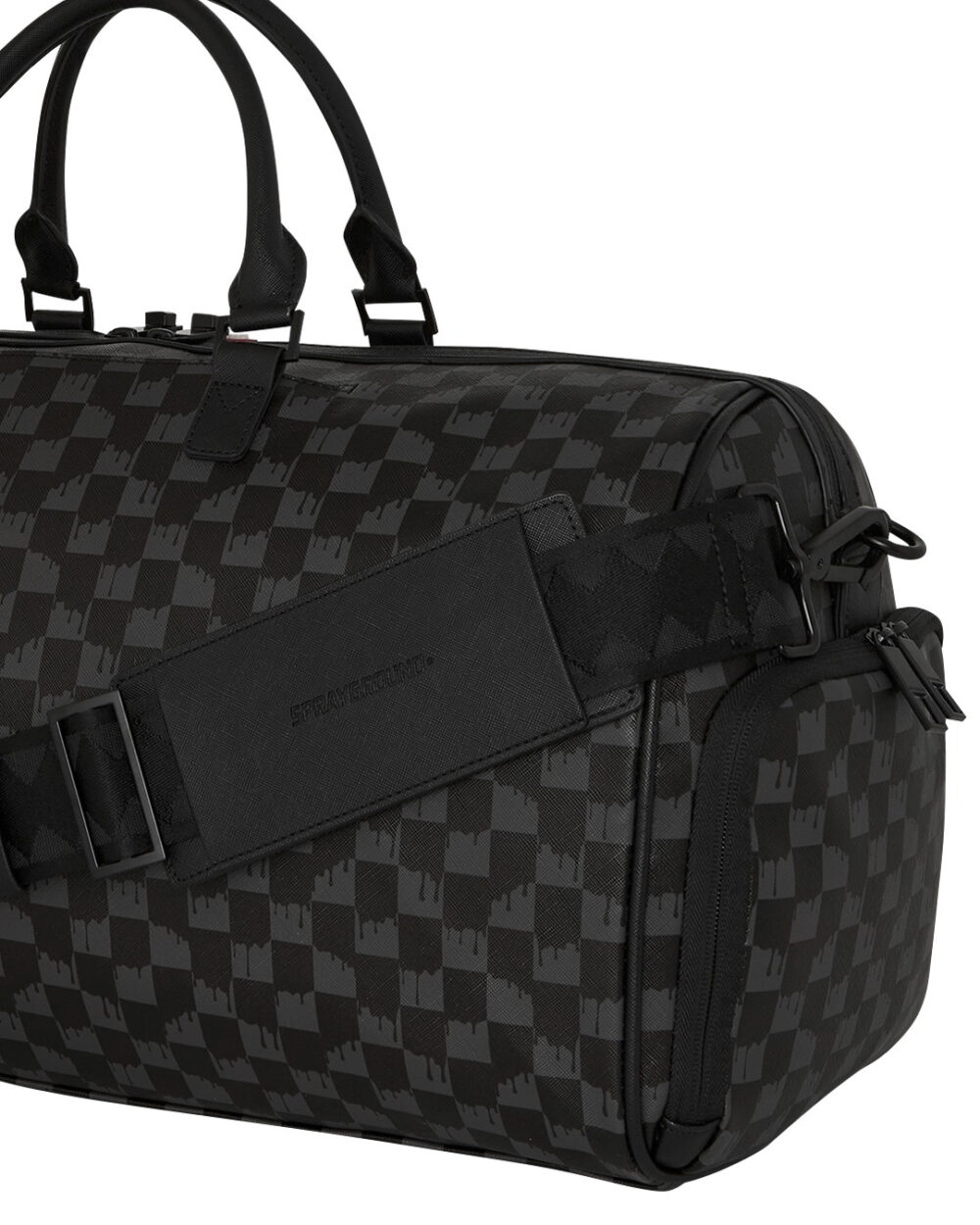 Borsa Sprayground DRIPPING SHARKS IN PARIS DUFFLE Grigio - Foto 5