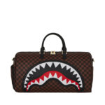 Borsa Sprayground SAWTOOTH SHARKS IN PARIS DUFFLE Marrone - Foto 1